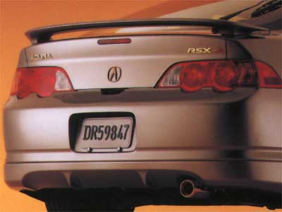 2002 Acura rsx gold exhaust finisher 08F53-S6M-200