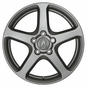 2007 Acura tsx 17inch alloy silver star 5-spoke wheel 08W17-SDB-101E