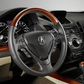2014 Acura rdx woodgrain-look steering wheel 08U97-TX4-210